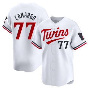 Men's Minnesota Twins Jair Camargo Limited White Home Jersey