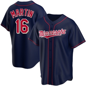 Youth Minnesota Twins Austin Martin Replica Navy Alternate Team Jersey